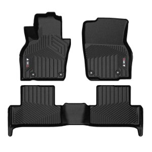 Mazda CX-60 Floor Mats - Front + Rear - Omac - Texan - 2022 Mazda CX-60 Floor Mats - Front + Rear - Omac - Texan - 2022